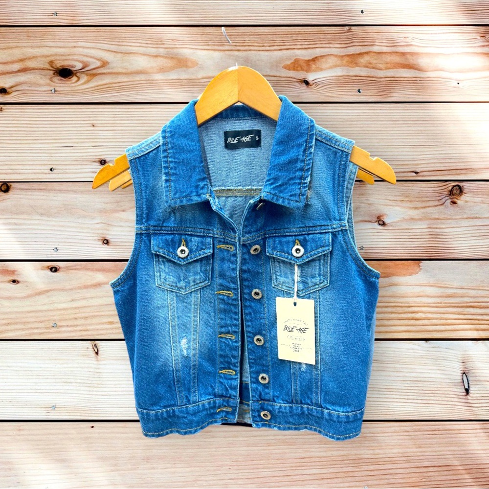 Denim vest